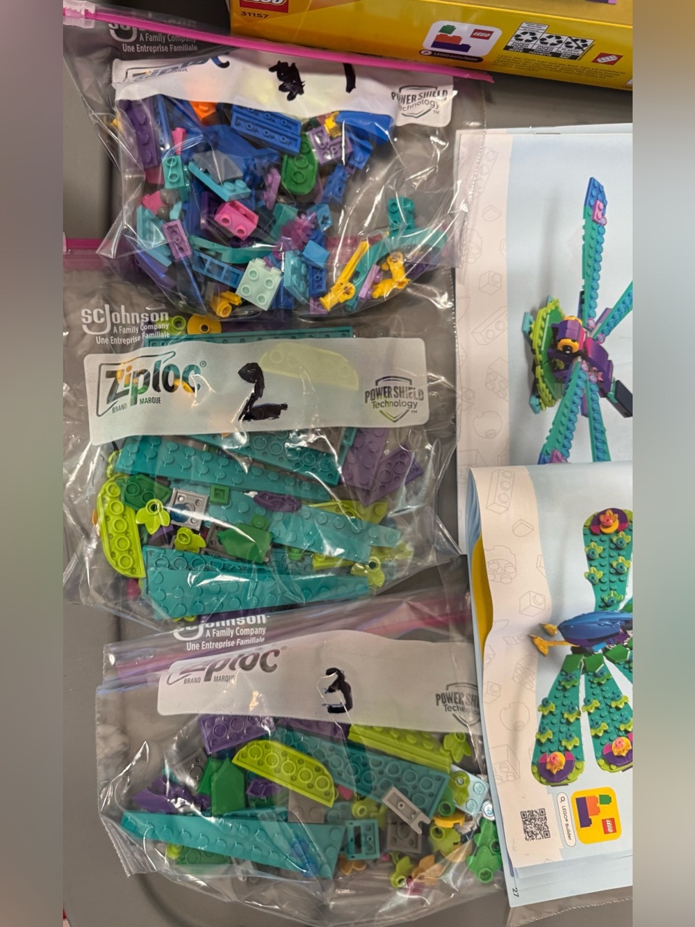 LEGO Creator Exotic Peacock Toy - Teal & Blue - Picture 4 of 4